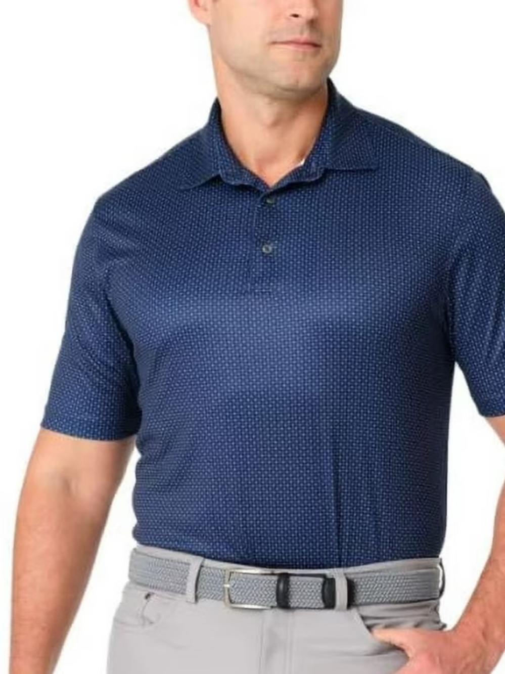 Greg Norman Men’s ML75 UPF 50+ Moisture Wicking Polo Size Small